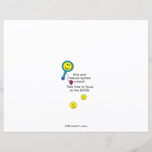 Focus op het Good_Flat Paper-blad 11 x 8,5 inch (Achterkant)