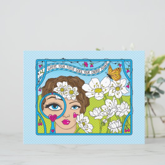 Focus op het Good_Flat Paper-blad 11 x 8,5 inch (Staand voorkant)