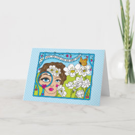 Focus op het Good_Wenskaart Kaart