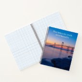 Focus Op Het Licht Voor Je Lakeside Notitieboek (Binnen)