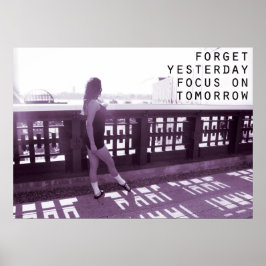 Focus op het Poster voor de toekomst van de Ieren