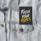 Focus op je Doelen Motivatie Button (Insitu)