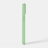 Focus op je doelen Sage Green Motiverende iPhone 15 Case (Rechterkant)