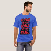 "FOCUS OP JE DOELEN" T-SHIRT (Voorkant volledig)