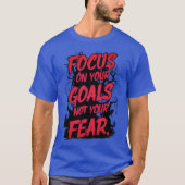 "FOCUS OP JE DOELEN" T-SHIRT (Voorkant)