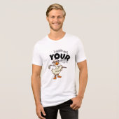 Focus op je droom Tri-Blend shirt (Voorkant volledig)