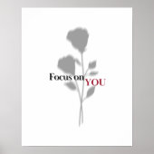 Focus op je Poster (Voorkant)