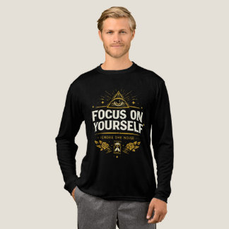 Focus op jezelf – Negeer de ruis | Persoonlijke gr Tri-Blend Shirt