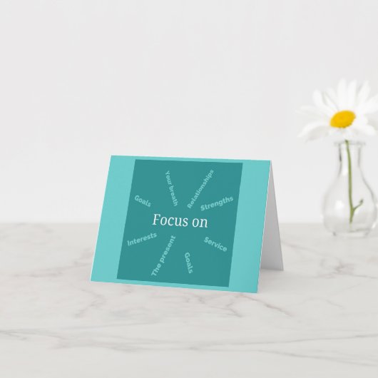Focus op kaart (Kleine Plant)