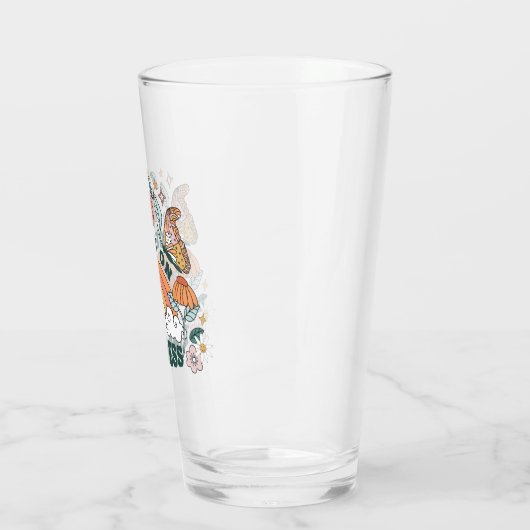 Focus op Kindness Groovy Graphic Glas (Links)