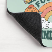Focus op Kindness Groovy Graphic Muismat (Hoek)