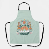 Focus op Kindness Groovy Graphic Schort (Voorkant)