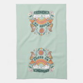 Focus op Kindness Groovy Graphic Theedoek (Verticaal)