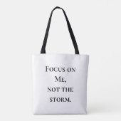Focus op Mij Tote Bag (Achterkant)