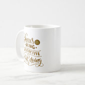 FOCUS OP PRODUCTIEF ZIJN BEGIN TE DOEN KOFFIEMOK (Voorkant links)