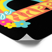 Focus op wat een Sticker is1 Poster (Hoek)