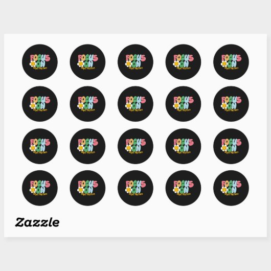 Focus op wat Sticker is (Vel)
