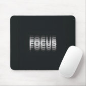 Focus Optical Illusion Mouse Pad Muismat (Met muis)