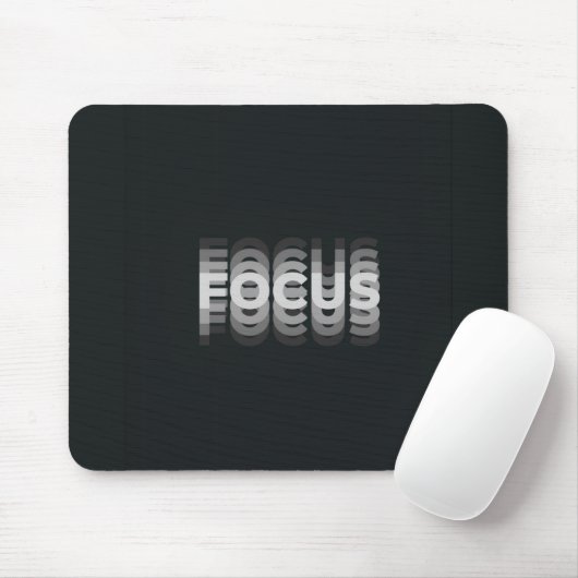 Focus Optical Illusion Mouse Pad Muismat (Met muis)