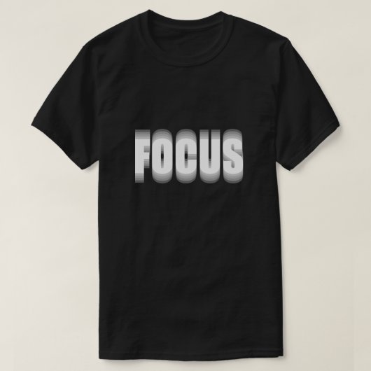 Focus Optische Illusie Focus Trippy Illusie T-shirt (Design voorkant)