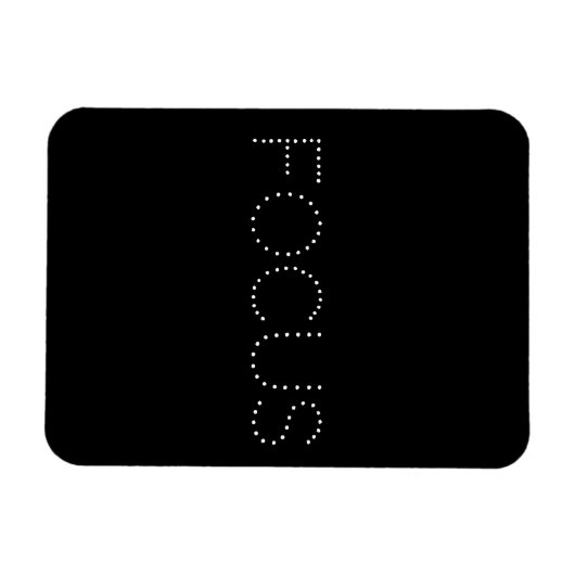 "Focus" Photo Magnet Magneet (Horizontaal)
