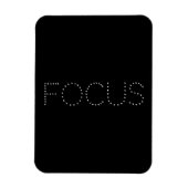 "Focus" Photo Magnet Magneet (Verticaal)
