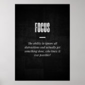 Focus Poster (Voorkant)