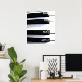 Focus-Poster Poster (Thuiskantoor)