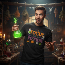 Focus Potion Halloween | Schattige Hekserige Spoke