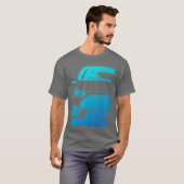 Focus RS auto's Gebruikte stijl Ventilatorkunst Cy T-shirt (Voorkant volledig)