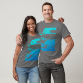 Focus RS auto's Gebruikte stijl Ventilatorkunst Cy T-shirt (Unisex)