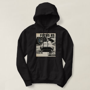 Focus RS Vintage Magazine Collage Hot Hatch Hoodie