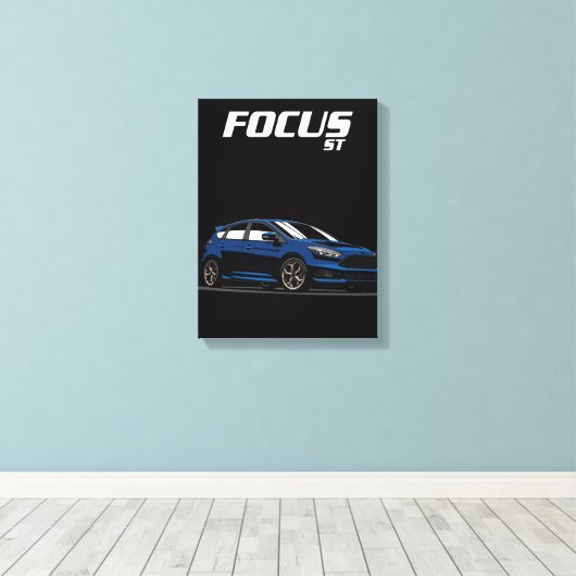 Focus ST 2015 Canvas Afdruk (Insitu (Houten vloer))
