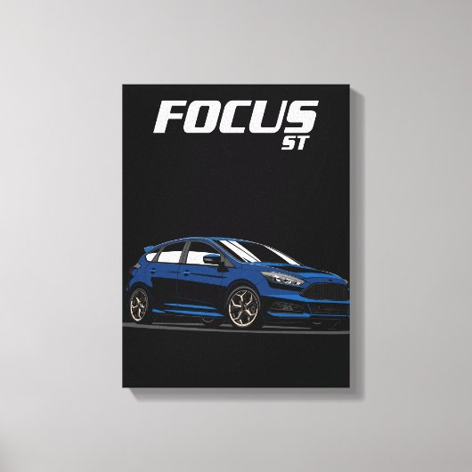 Focus ST 2015 Canvas Afdruk (Voorkant)
