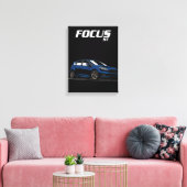 Focus ST 2015 Canvas Afdruk (Insitu (Woonkamer))