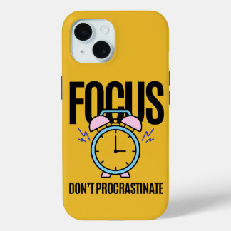 Focus Stel inspiratie niet uit iPhone 15 Case