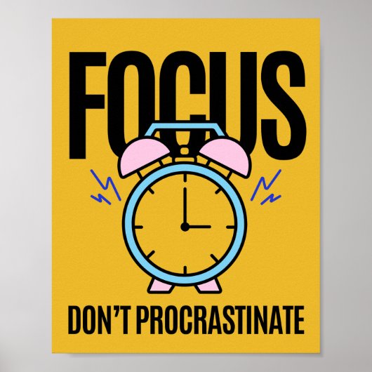 Focus Stel inspiratie niet uit Poster (Voorkant)