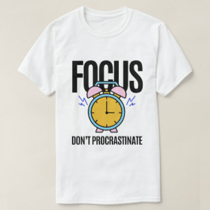 Focus Stel inspiratie niet uit T-shirt