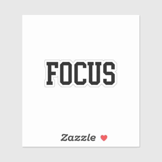 Focus Sticker (Vel)