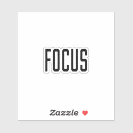 Focus Sticker