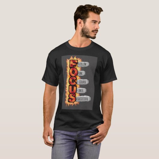 Focus T-shirt (Voorkant volledig)