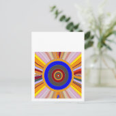 FOCUS Tool: Yoga Meditatie Kleurenwiel DOT Briefkaart (Staand voorkant)