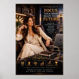 Focus Uw Geest – Motivatieposter voor Executive Of Poster