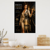 Focus verandert alles – Executive Office Poster (Keuken)