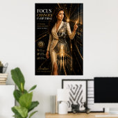 Focus verandert alles – Executive Office Poster (Thuiskantoor)