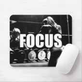 FOCUS - Women's Workout Motivatie Muismat (Met muis)