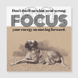 Focuscitaat op grote hond Afbeeldings-aanmoediging