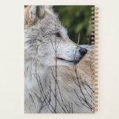 Focuscitaat over Wolf-beeld Inspiratie Planner (Achterkant)