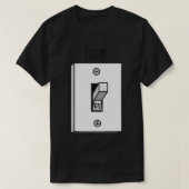 Focuslichtschakelaar T-shirt (Design voorkant)
