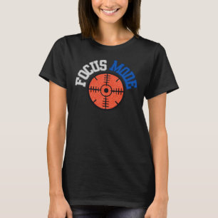 Focusmodus Doel Icoon Productiviteit Inspirerend T-shirt